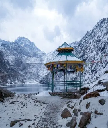 Changu lake view gangtok sikkim