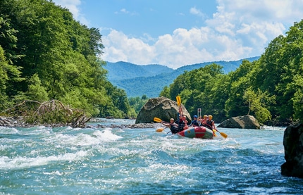 River rafting , sikkim